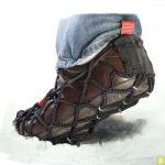 Sur-chaussure semelle anti-glisse neige, verglas et bous EZYSHOES