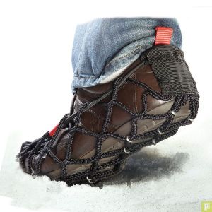 Sur-chaussure semelle anti-glisse neige, verglas et bous EZYSHOES - Pluriel