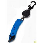 KEY BAK Porte clés  à enrouleur rétractable à mousqueton avec cutter de sécurité