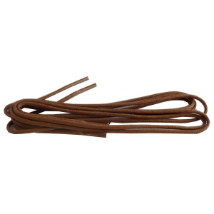 Lacets pour chaussures fins cirés 75cm - Marron clair