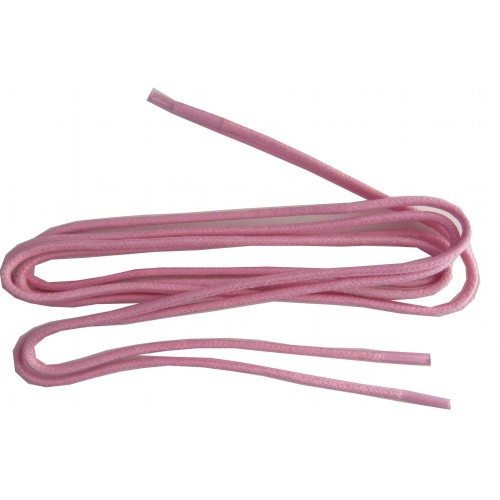 Lacets fins cirés 75cm - Rose Lacets fins cirés 75cm - Rose