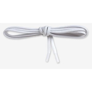 Lacets élastiques pour chaussures 65 cm blanc
