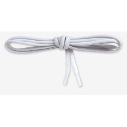 Lacets élastiques pour chaussures 80 cm blanc