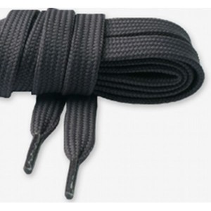 Lacet chaussure plat gris foncé 120cm basket, sport