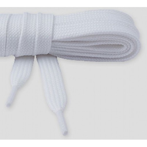 Lacet chaussure blanc polaire fluo 120cm basket, sport