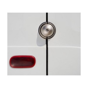 Cadenas anti-effraction pour Serrure, portes de véhicules utilitaires, camping car, caravanes,LOT de 2 même clé