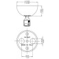 Cadenas anti-effraction pour Serrure, portes de véhicules utilitaires, camping car, caravanes,LOT de 2 même clé Cadenas anti-effraction pour Serrure, portes de véhicules utilitaires, camping car, caravanes,LOT de 2 même clé