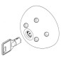 Cadenas anti-effraction pour Serrure, portes de véhicules utilitaires, camping car, caravanes,LOT de 2 même clé Cadenas anti-effraction pour Serrure, portes de véhicules utilitaires, camping car, caravanes,LOT de 2 même clé