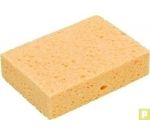 Eponge pour appliquer les produits nettoyants d'entretien du cuir