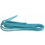 Lacets fins cirés 75cm - Turquoise