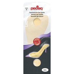 Semelle gel 3/4 douce extra mince Lady gel PEDAG