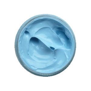 Cirage pour cuir crème recolorante bleu ciel