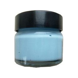 Cirage pour cuir crème recolorante bleu ciel