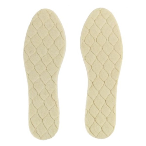 Semelle hiver pour chaussure 100% laine Semelle hiver pour chaussure 100% laine