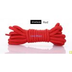 Lacet chaussure marche randonnée et montagne 150cm Rouge