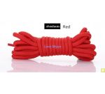 Lacet chaussure marche randonnée et montagne 150cm Rouge