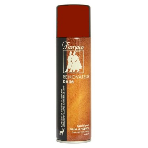 Rénovateur colorant daim nubuck velours spray bordeaux Rénovateur colorant daim nubuck velours spray bordeaux