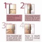 Serrure garniture contrôle d'accès à code électronique