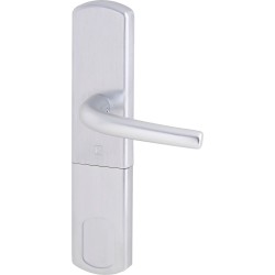 Garniture de porte blindée avec protége cylindre magnétique