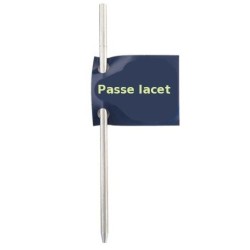 Passe lacets pour chaussure bateau
