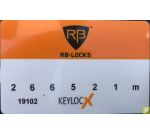 Clé RB LOCKS KEYLOCX