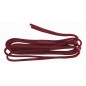 Lacets pour chaussures fins cirés 75cm - Aubergine Lacets pour chaussures fins cirés 75cm - Aubergine