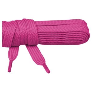 Lacet chaussure plat fuchsia 120cm basket, sport