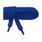 Lacet chaussure plat bleu cobalt 120cm basket, sport Lacet chaussure plat bleu cobalt 120cm basket, sport