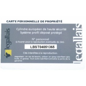 Clé LEGALLAIS CORSICA
