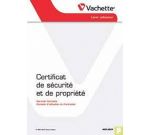 Certificat de sécurité VACHETTE Duplicata