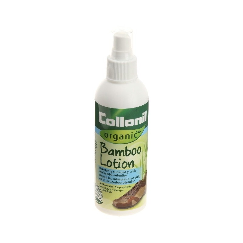 Nettoyant cuirs - daims - textiles Bamboo Lotion COLLONIL Nettoyant cuirs - daims - textiles Bamboo Lotion COLLONIL