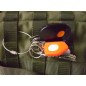 Anneaux porte clés cable acier inoxidable