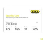 Duplicata carte de sécurité EVVA