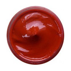 Cirage pour cuir crème recolorante rouge vif FAMACO