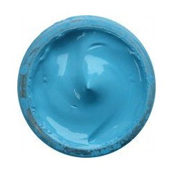 Cirage pour cuir crème recolorante turquoise