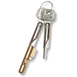 Serrure pour vitrine portes en verre coulissante