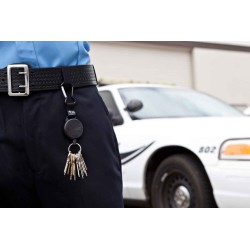 KEY BAK  Porte clés  à enrouleur rétractable KEY BAK  SECURIT   à mousqueton    