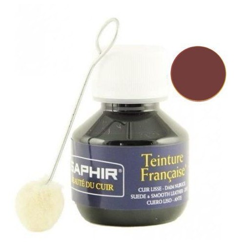 Teinture cuir et daims AVEL Saphir