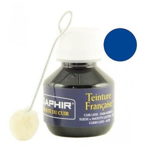 Teinture cuir et daims AVEL Saphir