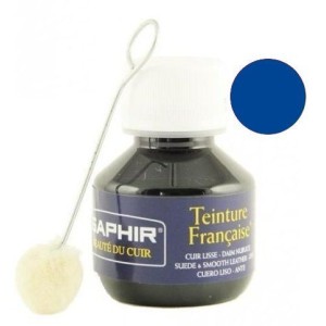 Teinture cuir et daims AVEL Saphir