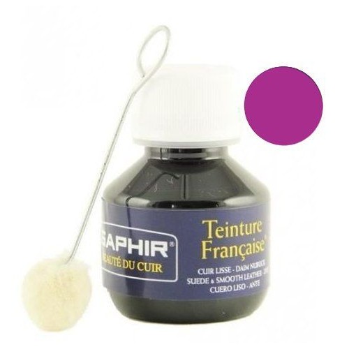 Teinture pénétrante cuir et daim base pourpre 62