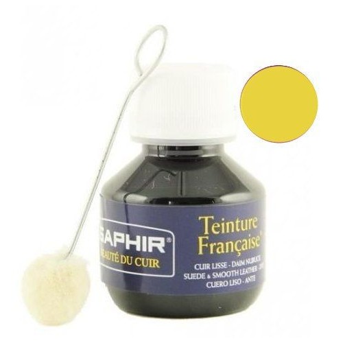 Teinture pénétrante cuir et daim base jaune 95 Teinture pénétrante cuir et daim base jaune 95