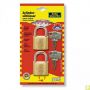 Cadenas bagages 20mm Lot de 2 même clé