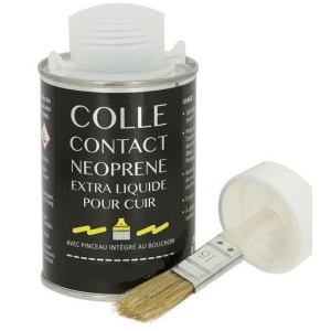 Colle de cordonnier néoprene liquide avec pinceau incorporé