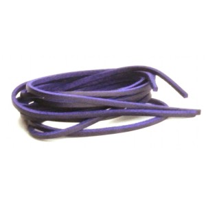 Lacets pour chaussures bateaux en cuir carré rouge