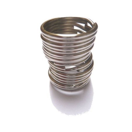 Anneaux de clés nickelés Diamètre 25mm