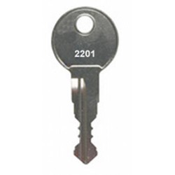 Clé EURO-LOCKS série coffres de toit