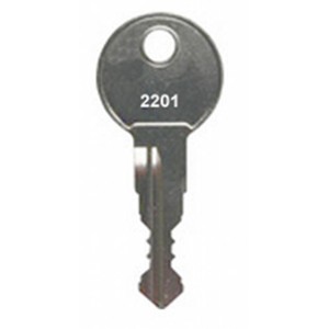 Clé EURO-LOCKS série coffres de toit