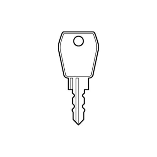 Clé EURO-LOCKS série 25-27 pour coffre de toit Clé EURO-LOCKS série 25-27 pour coffre de toit