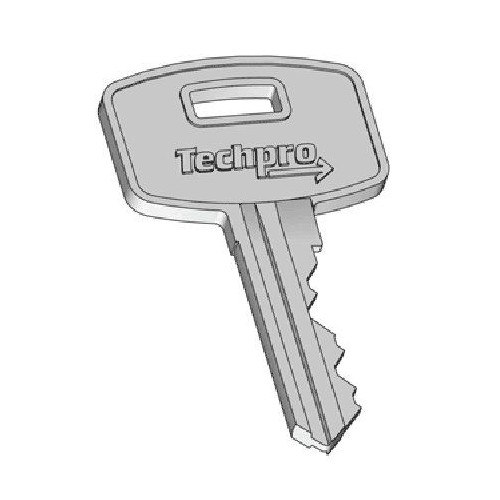 Clé TECHPRO 5 profil F Clé TECHPRO 5 profil F